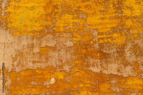 Yellow and orange rough textured background for copy space