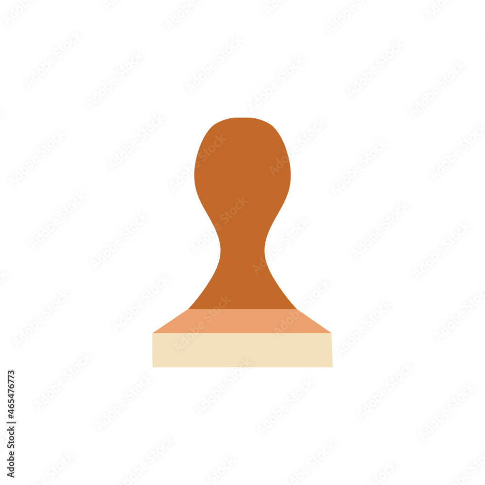Bean tamper icon in color icon, isolated on white background Bean tamper icon in color icon, isolated on white background