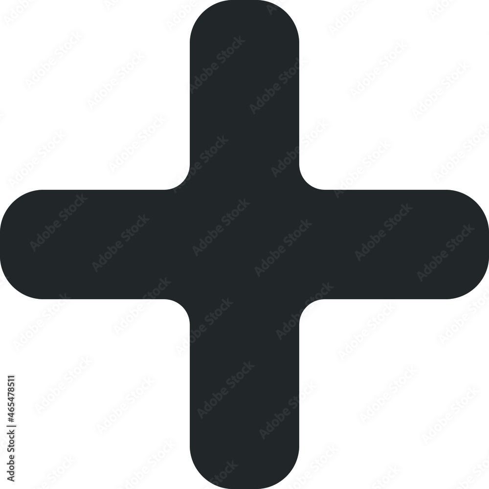 Plus Icon vector. Add plus icon Plus Icon vector. Add plus icon