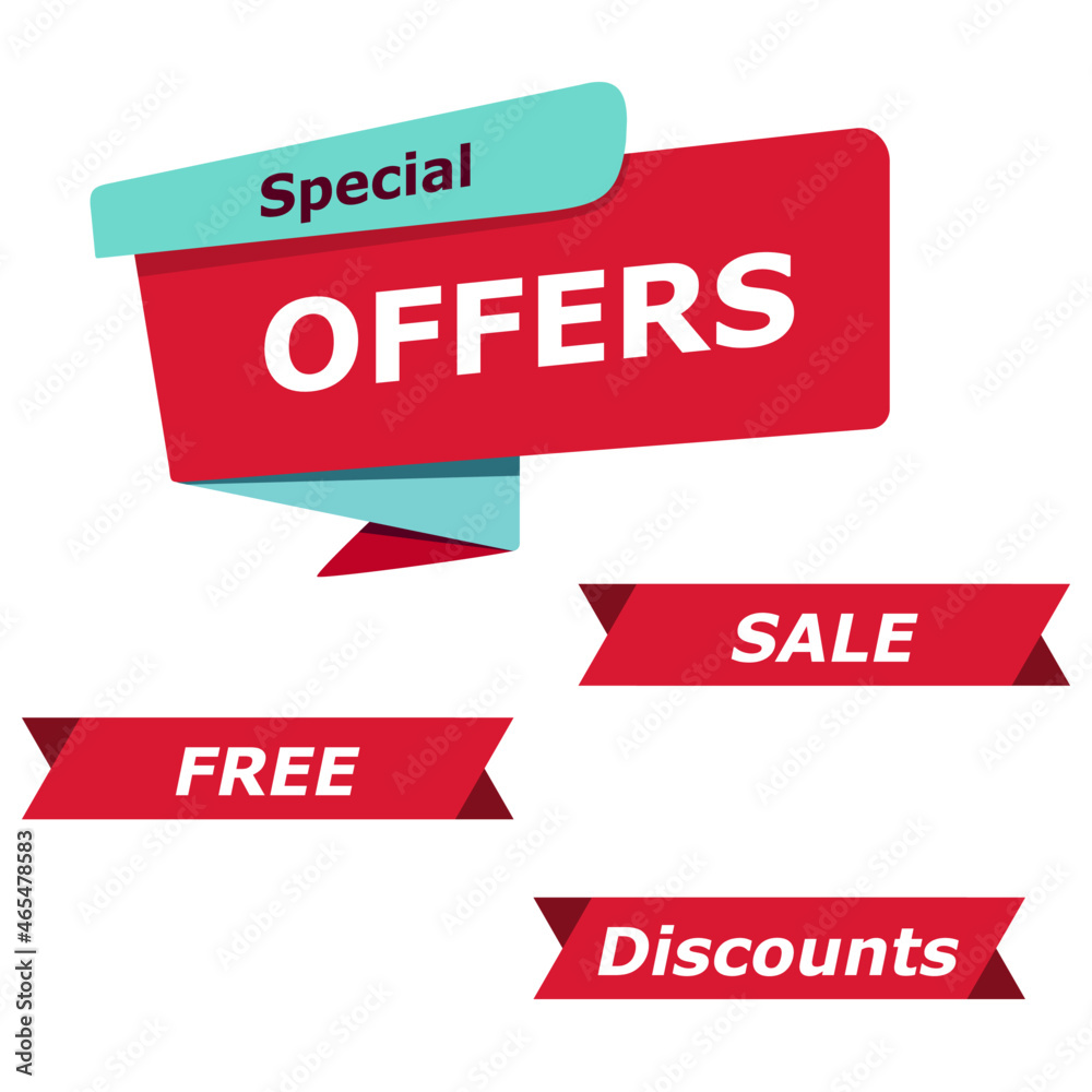 Special deals label. Discount coupon. Online store offer. Super sale tag. Vector illustration. Special deals label. Discount coupon. Online store offer. Super sale tag. Vector illustration.