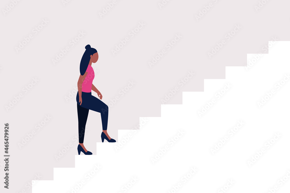 Character walking up the stairs Character walking up the stairs