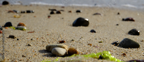kamienie na plaży. beach, sand, stones