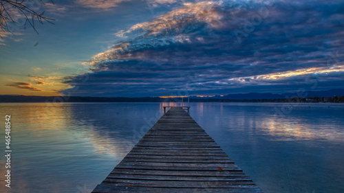 Sonnenaufgang Seeseiten Starnberger See