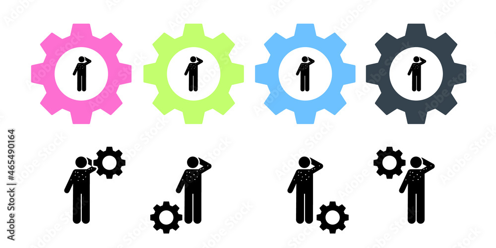 Body, rashes, skin, symptoms vector icon in gear set illustration for ui and ux, website or mobile application Body, rashes, skin, symptoms vector icon in gear set illustration for ui and ux, website or mobile application