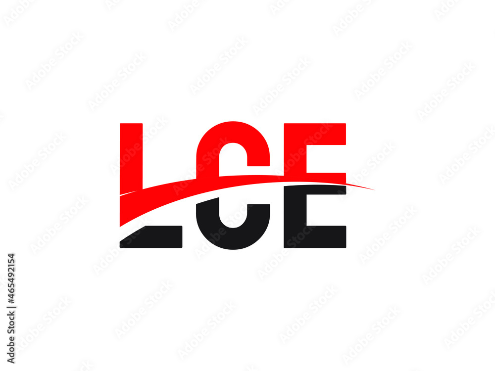 LCE Letter Initial Logo Design Vector Illustration LCE Letter Initial Logo Design Vector Illustration