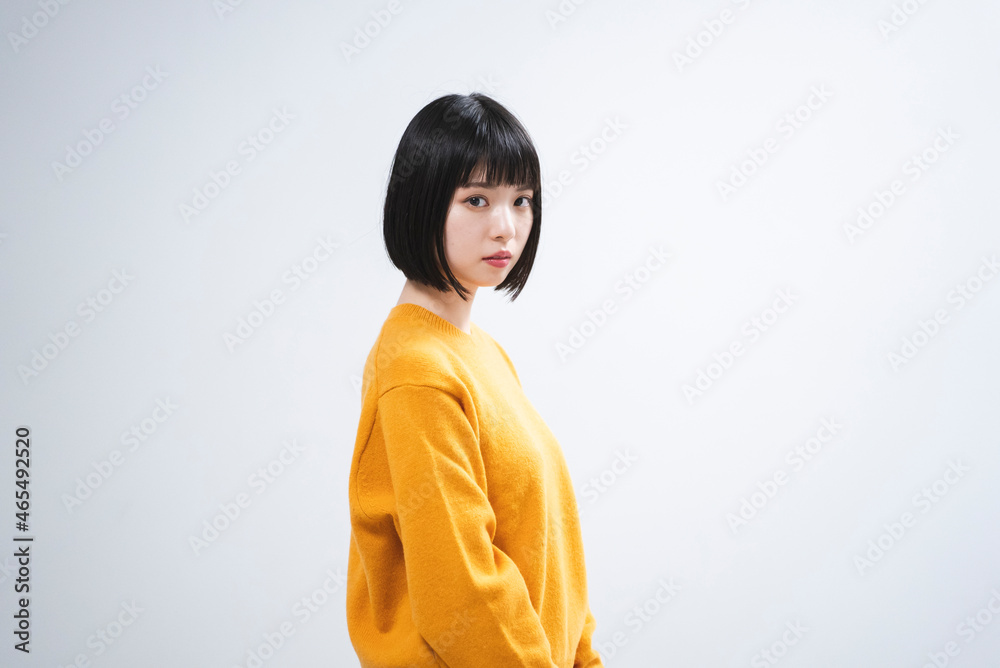 爽やかな女性 爽やかな女性