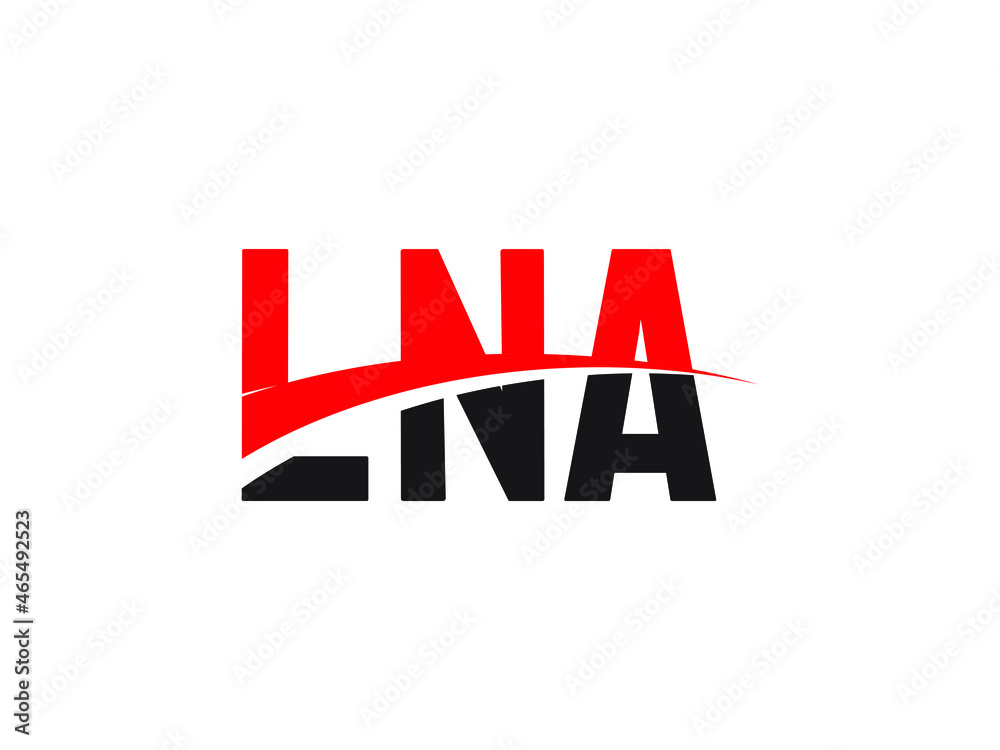 LNA Letter Initial Logo Design Vector Illustration LNA Letter Initial Logo Design Vector Illustration