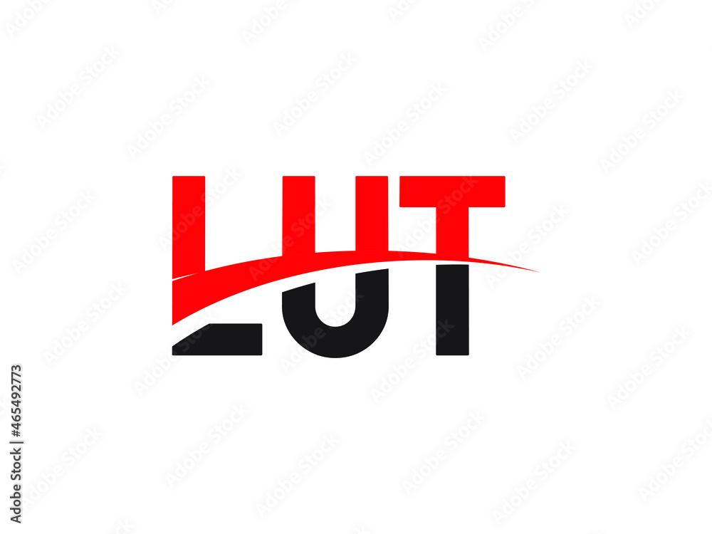 LUT Letter Initial Logo Design Vector Illustration LUT Letter Initial Logo Design Vector Illustration