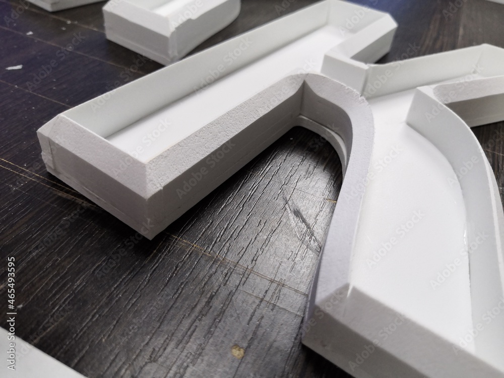 plastic pvc letters for making advertising outdoor advertising