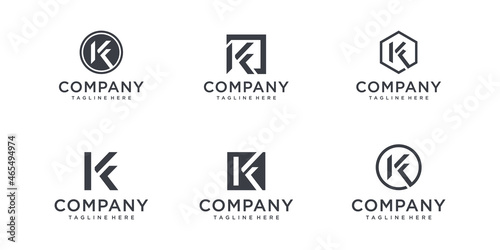 letter k logo design
