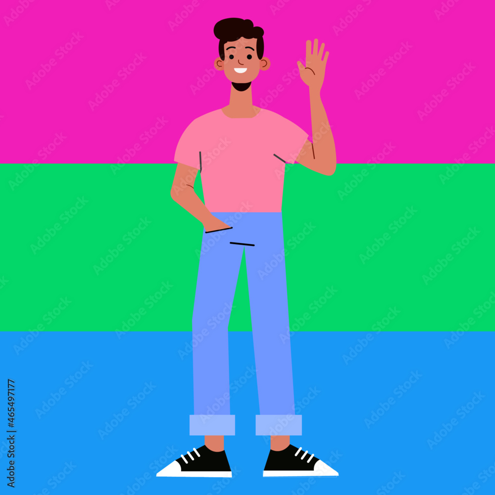 Polysexual man Polysexual man