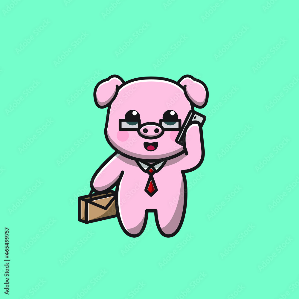 pigs go to work while calling pigs go to work while calling