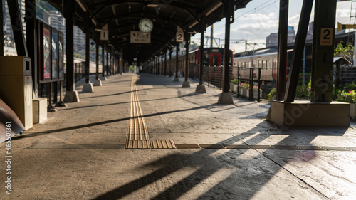 門司港駅のホーム