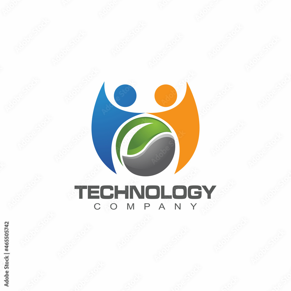 Technology logo template vector illustration Technology logo template vector illustration