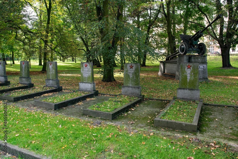 cmentarz żołnierzy armii czerwonej w Kaliszu