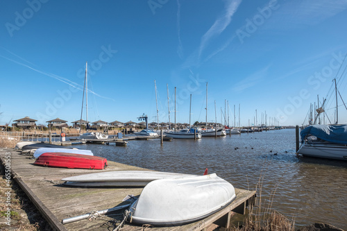 Schokkerhaven in the Noordoostpolder, Flevoland Province, The Netherlands photo