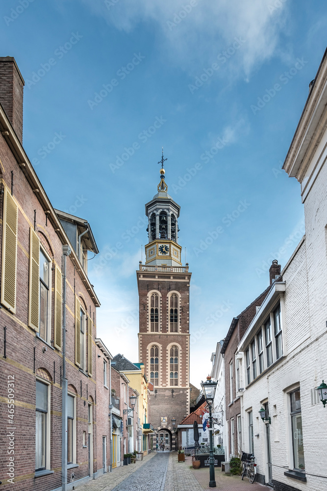 Nieuwe Toren in Kampen, Overijssel Province, The Netherlands