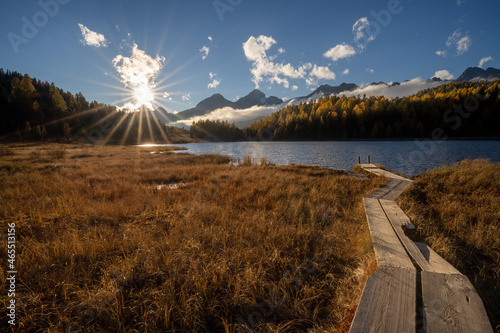 Stazersee Engadin photo