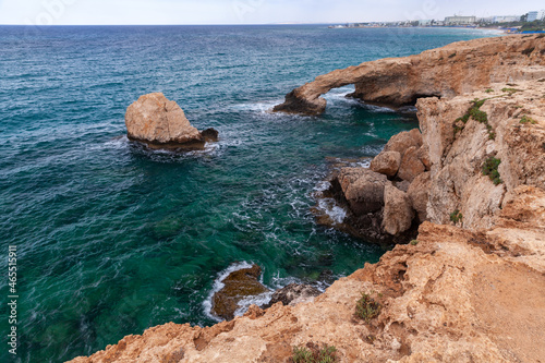 Natural landmark of Ayia Napa, Cyprus island