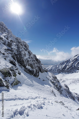 Fototapeta Naklejka Na Ścianę i Meble -  Tatry zimą