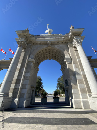 Famous Princes' Gates in Toronto Canada photo