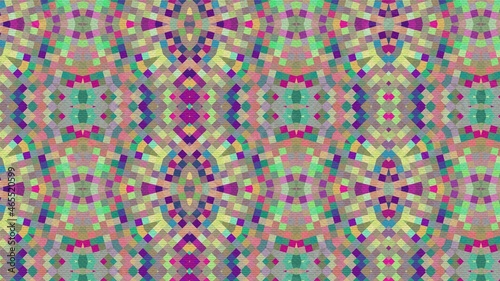 Kaleidoscope Pattern, Very Colorful and Trippy © autonomousspirit
