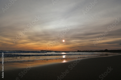 Sunset on the beach of Saintes Maries de la Mer. © Larry Naess