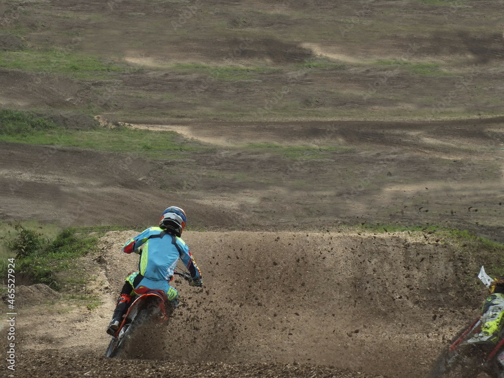 motocross, biker on a motorcycle motocross, biker on a motorcycle