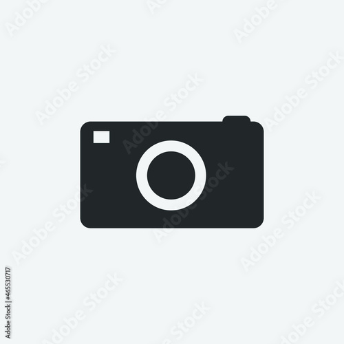 Camera vector icon illustration sign