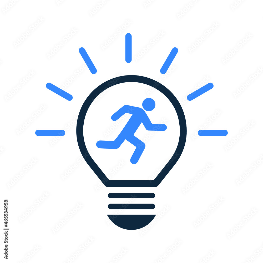 Electric, power, business man icon. Simple editable vector illustration. Electric, power, business man icon. Simple editable vector illustration.