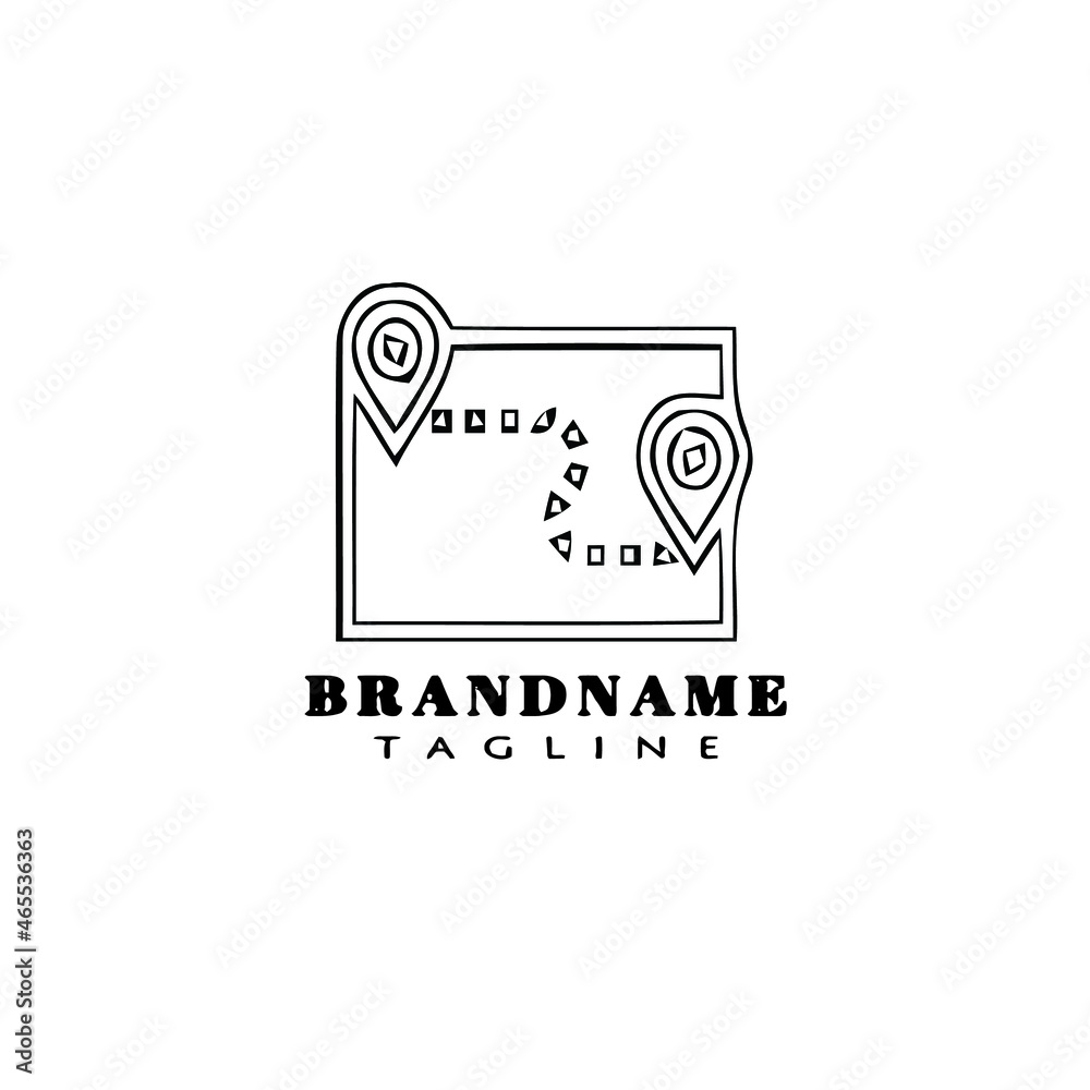 location maps logo template icon vector illustration location maps logo template icon vector illustration