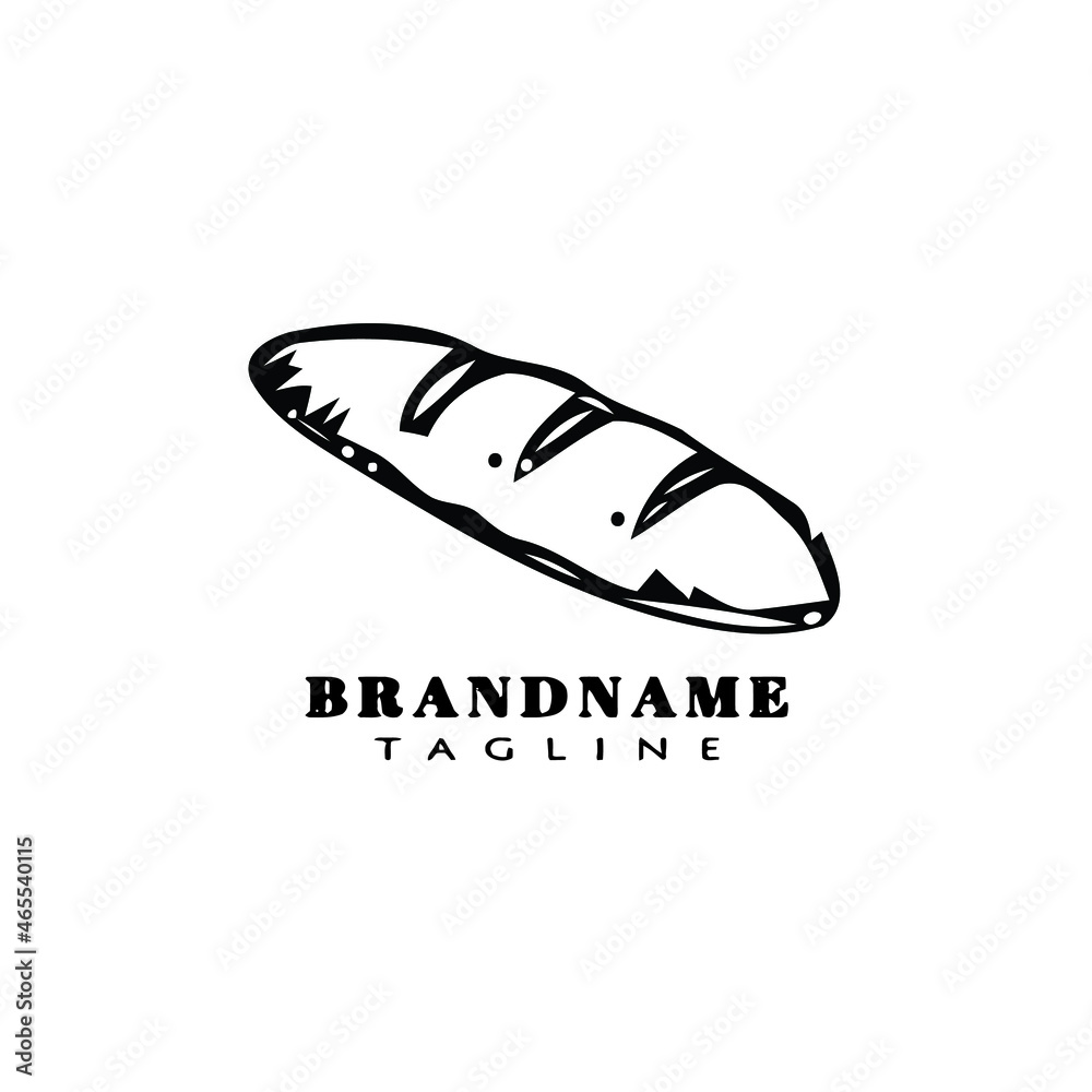 bread cartoon logo icon design template simple isolated vector illustration bread cartoon logo icon design template simple isolated vector illustration