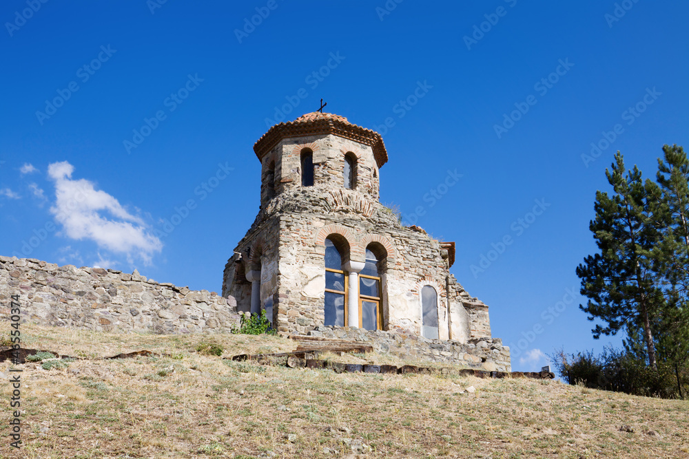 The ruins of Stara Pavlica monastery in Serbia, preserved church