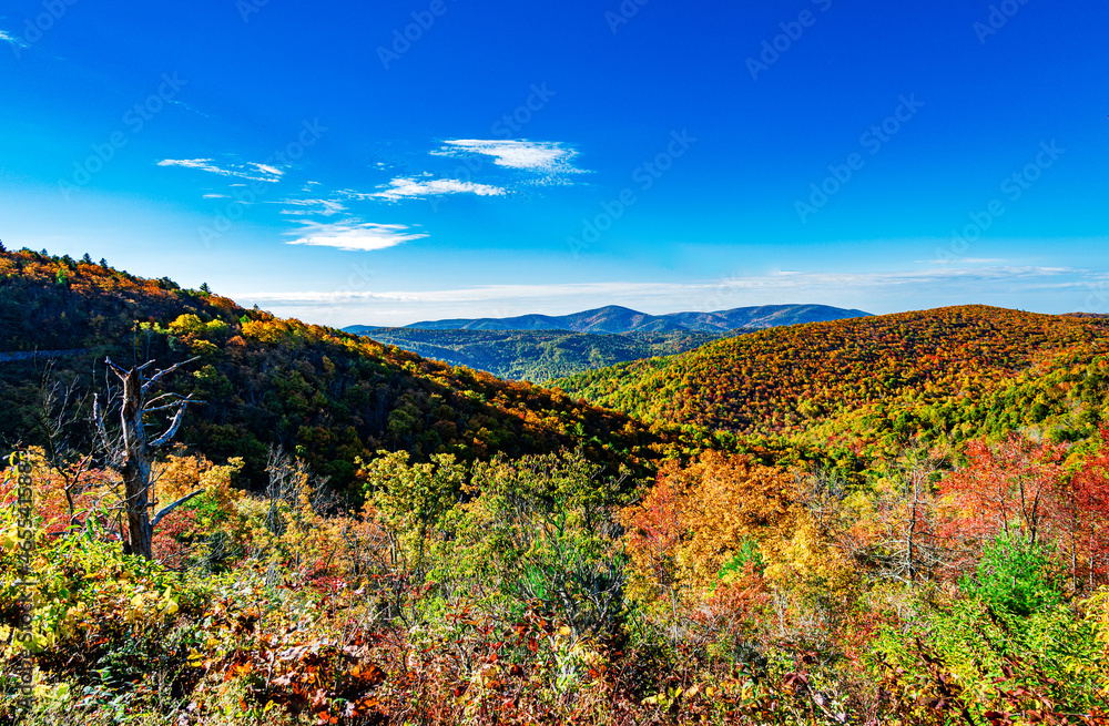 Blue Ridge Mountains Fall Colors
