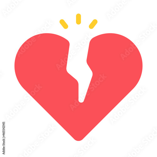 heart flat icon
