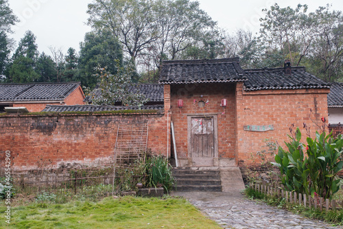 Scenery of Dingli Bay Ancient Town, Xinyang, Henan