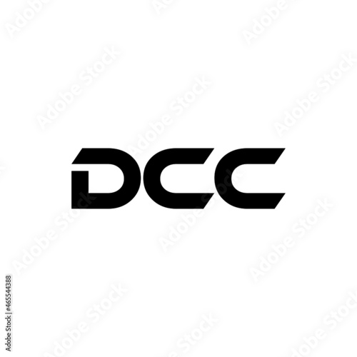 DCC letter logo design with white background in illustrator, vector logo modern alphabet font overlap style. calligraphy designs for logo, Poster, Invitation, etc.