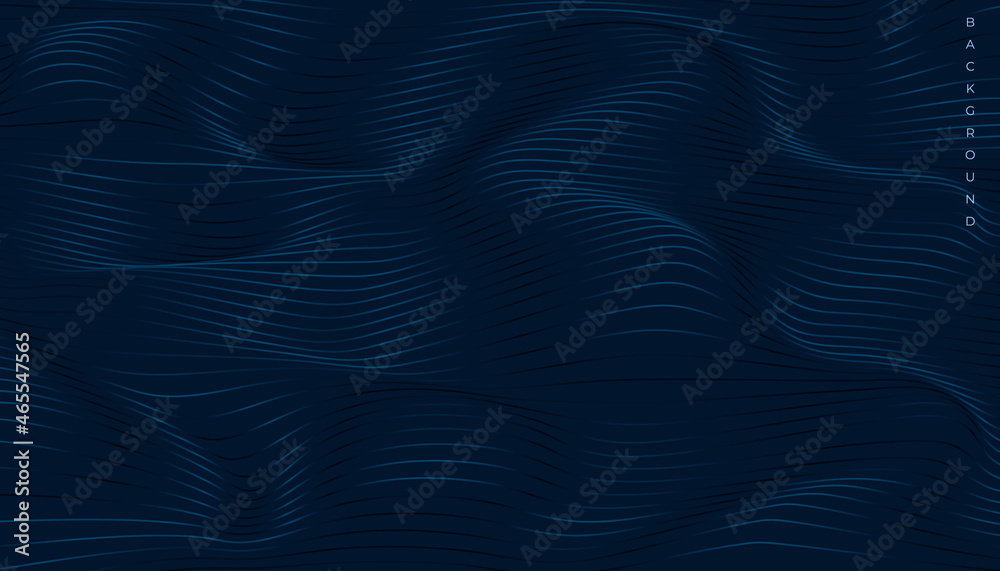 Abstract Dark Background with rippled wavy lines Abstract Dark Background with rippled wavy lines