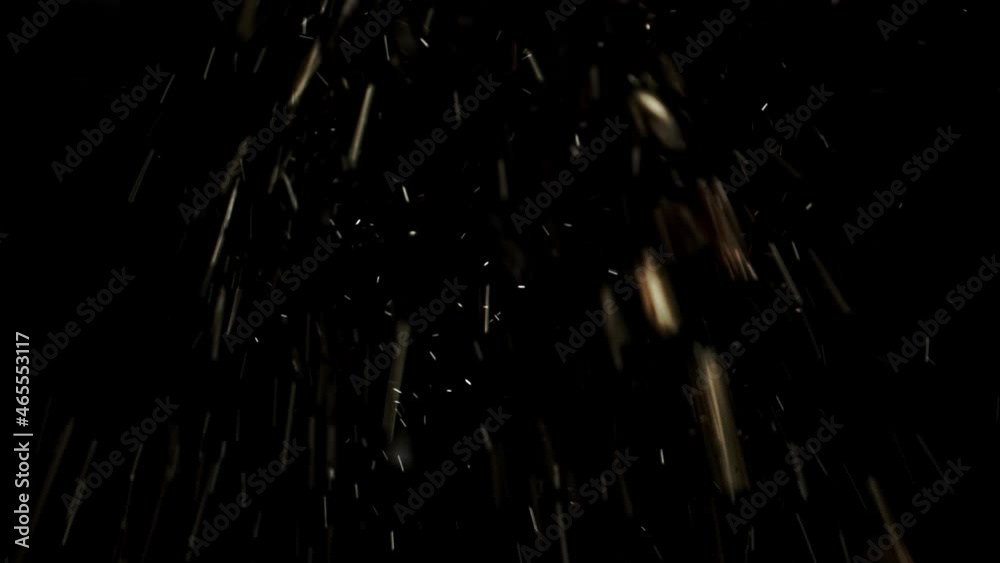 yellow and white particles flying yellow and white particles flying