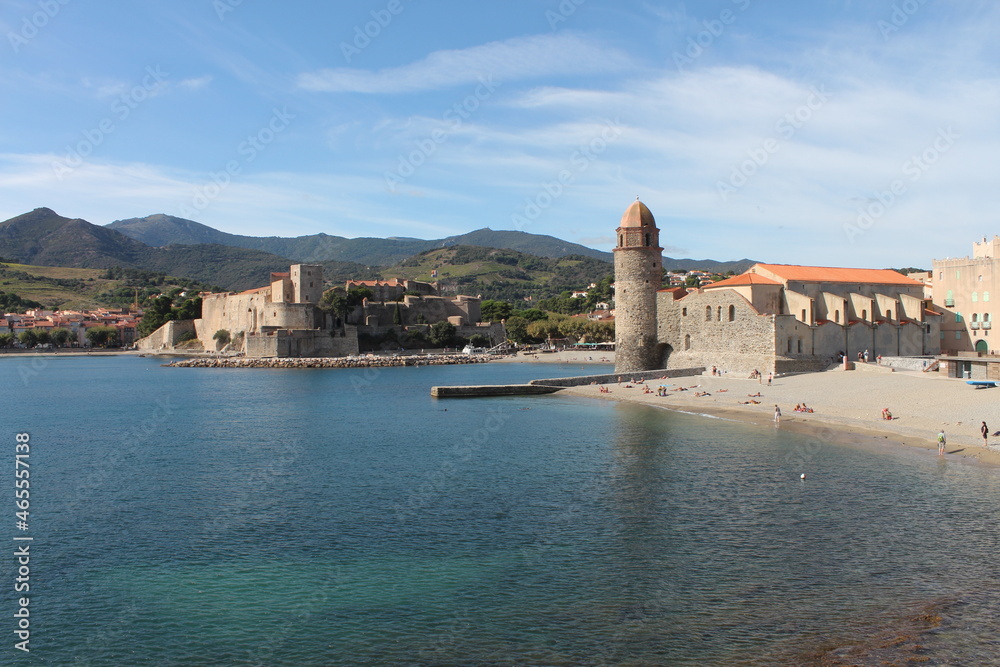 Fototapeta premium France, ville de Collioure