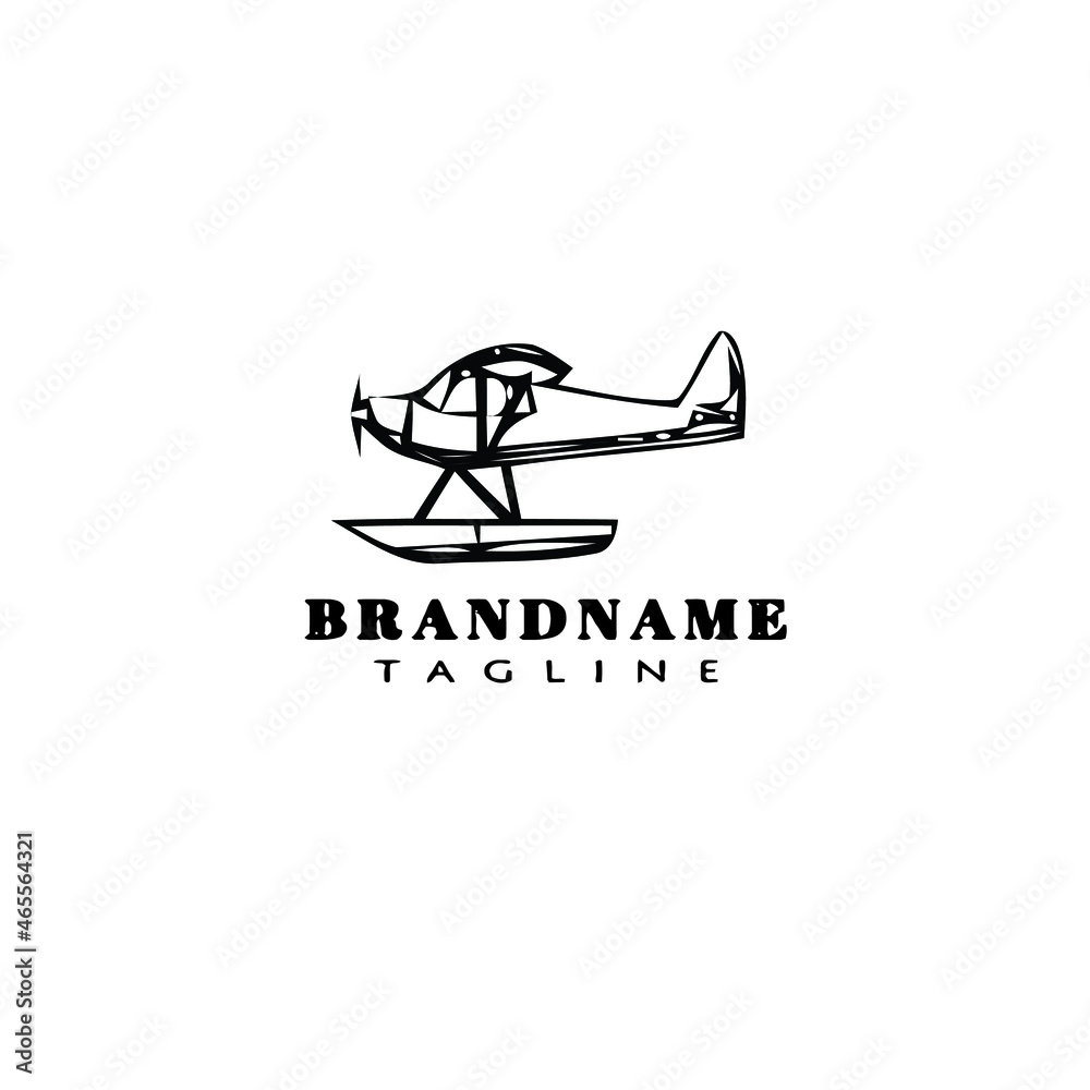 cessna plane logo cartoon icon design template flat isolated vector illustration cessna plane logo cartoon icon design template flat isolated vector illustration