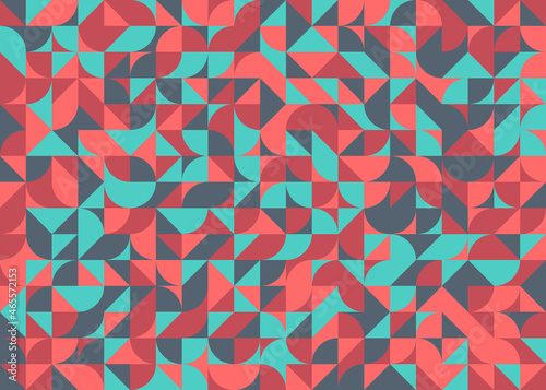 Wallpaper Mural Abstract Geometric Pattern generative computational art illustration Torontodigital.ca