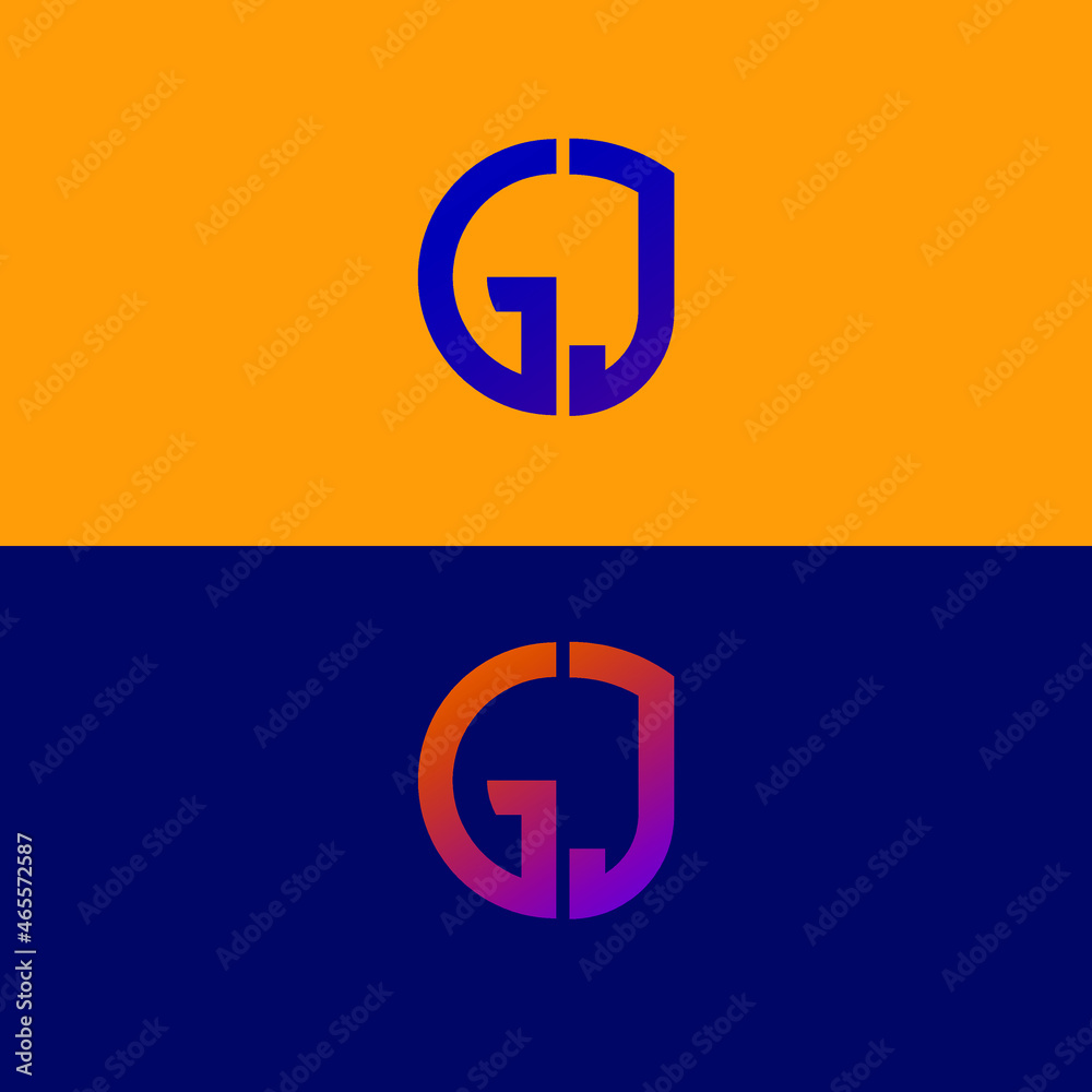 GJ initial letter logo vector template | Creative modern monogram Circle logo
GJ initial letter logo vector template | Creative modern monogram Circle logo