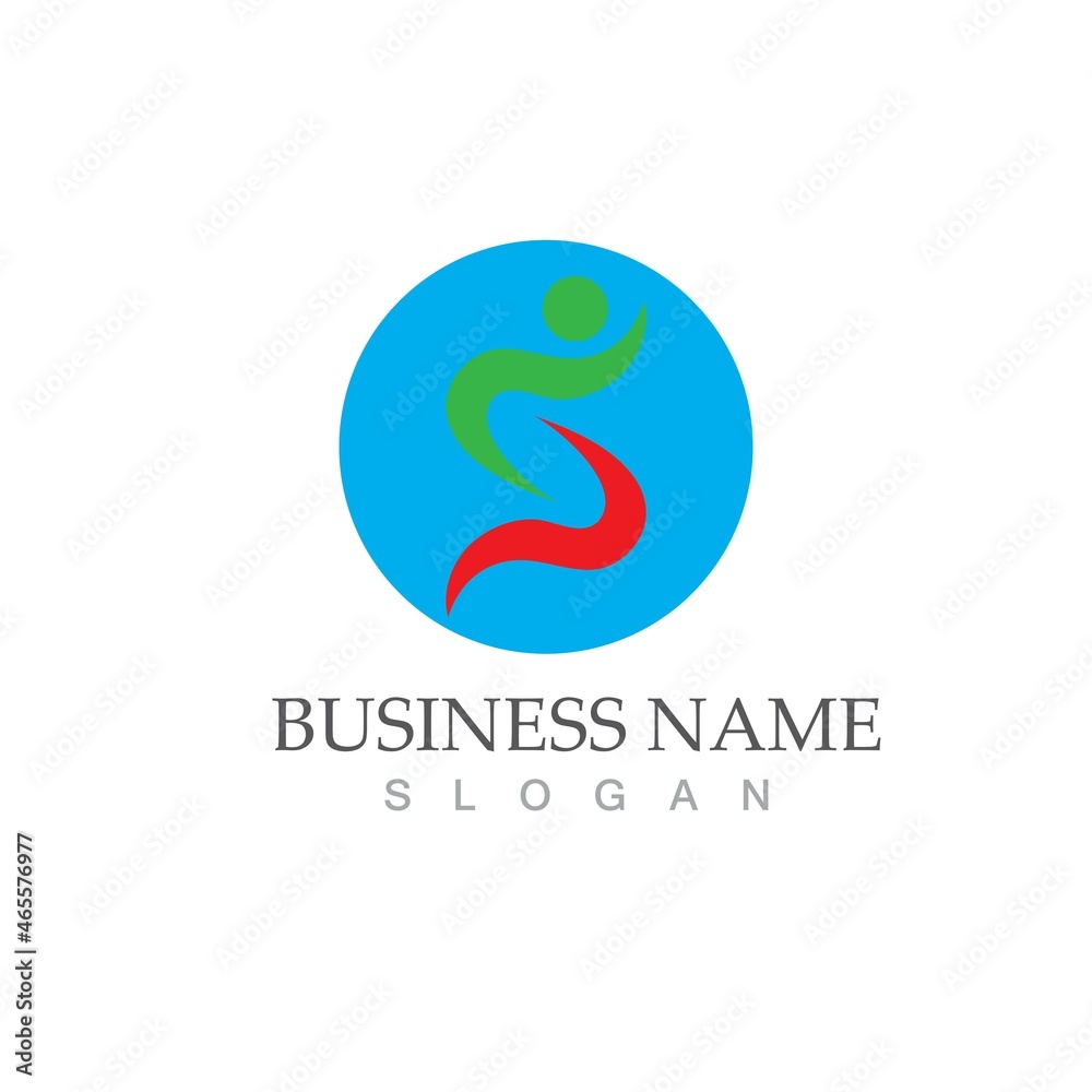 Obraz premium Business corporate S letter logo