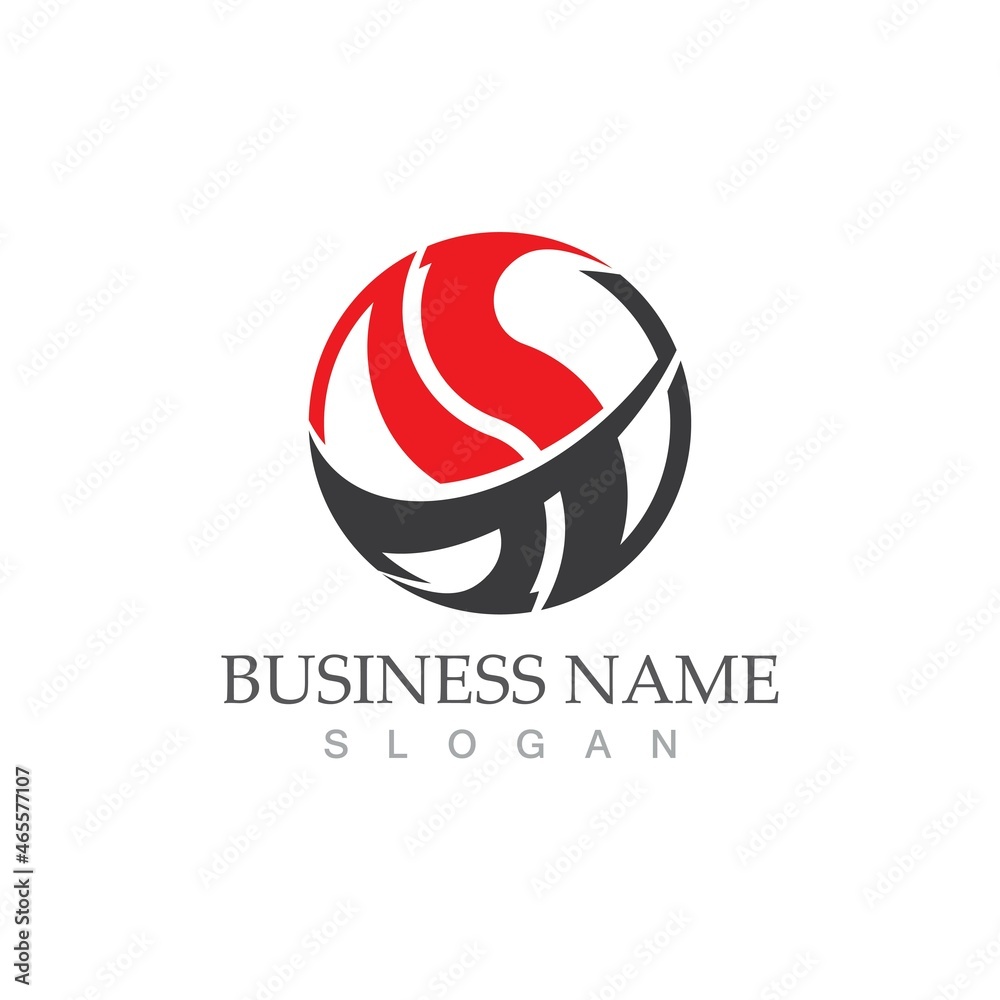 Fototapeta premium Business corporate S letter logo