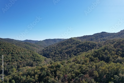 Fall Appalachian Aerial View © Mathew
