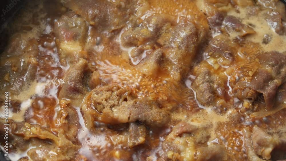 Chinese style home-cooked beef with golden needles and beef mushrooms Chinese style home-cooked beef with golden needles and beef mushrooms