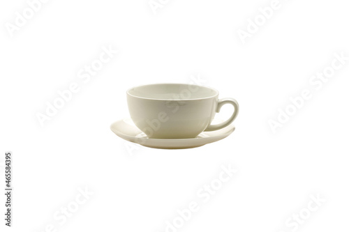 Tea pot on white background and free space for your decoration. 