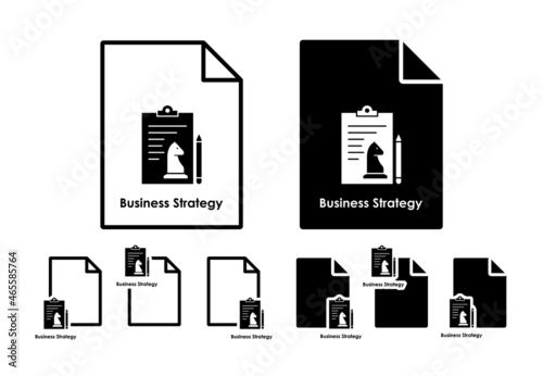 Paper, horse, pen vector icon in file set illustration for ui and ux, website or mobile application