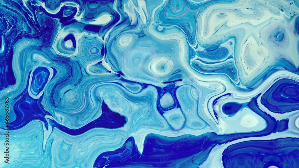 Blue color marble texture water liquid Blue color marble texture water liquid